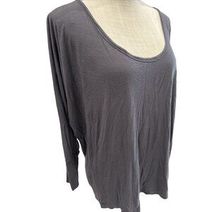 New York & Company Streetwear Womens XL Gray Long Sleeve Top